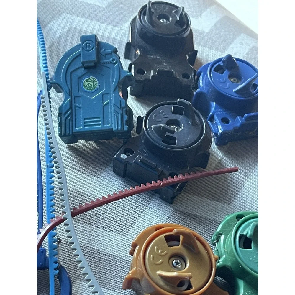 Beyblade Gold Master Duotron Double‎ Launcher Metal Fury With Launchers